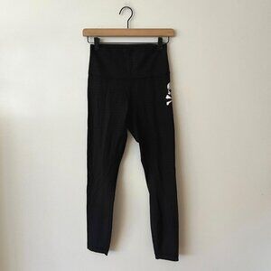 Lululemon x Soulcycle Wunder Under High Rise Tight Diverge Emboss Black Size 6